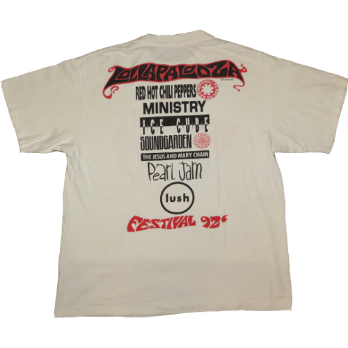 古着屋 GREEN HEAVEN 音楽Tシャツ ページ