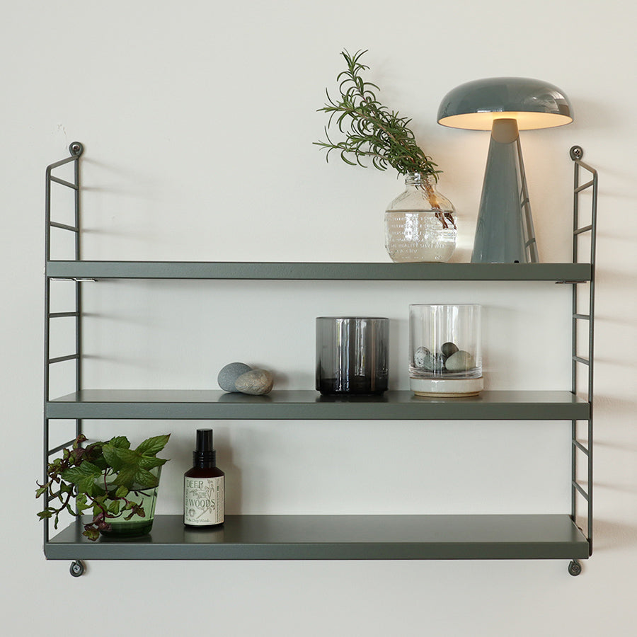 日本代理店】String Pocket スウェーデン製 セージ | 北欧家具 北欧