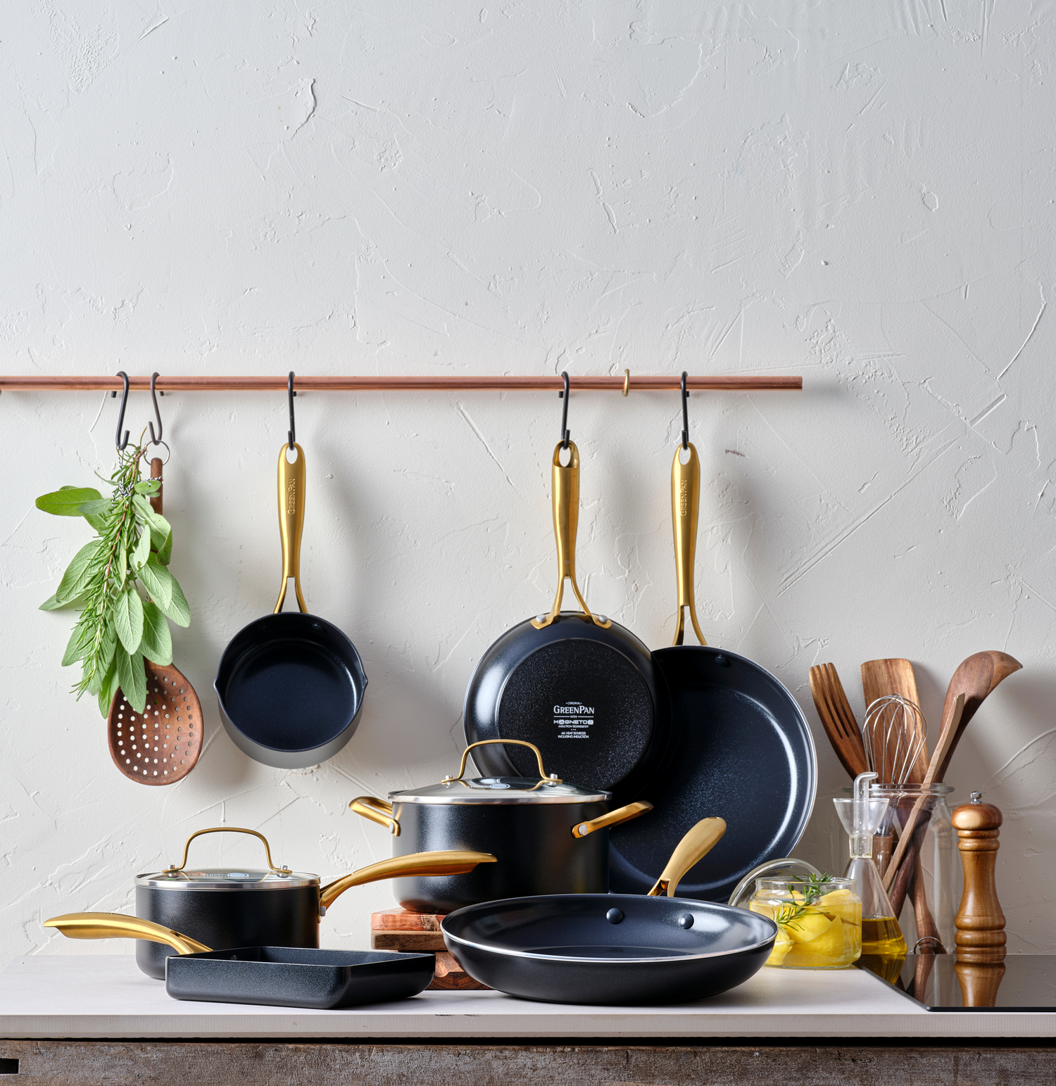 グリーンパン公式ショップ】 ストゥディオ エッグパン IH／ガス火対応