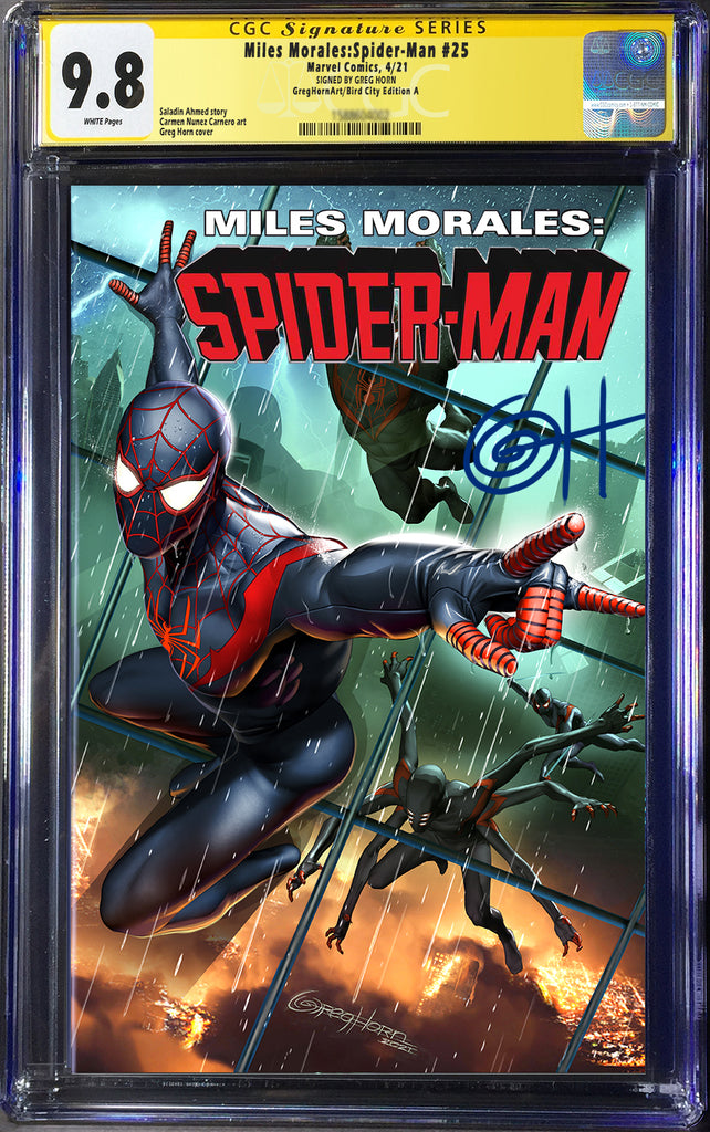 Miles Morales: Spider-Man # 25 - A Greg Horn Art/Bird City Comics/616