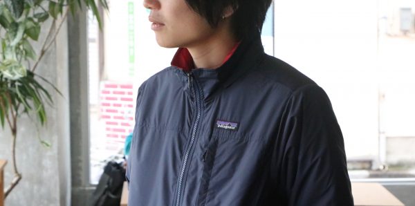 patagonia/パタゴニアのリバーシブルベストでアウトドアMIXと