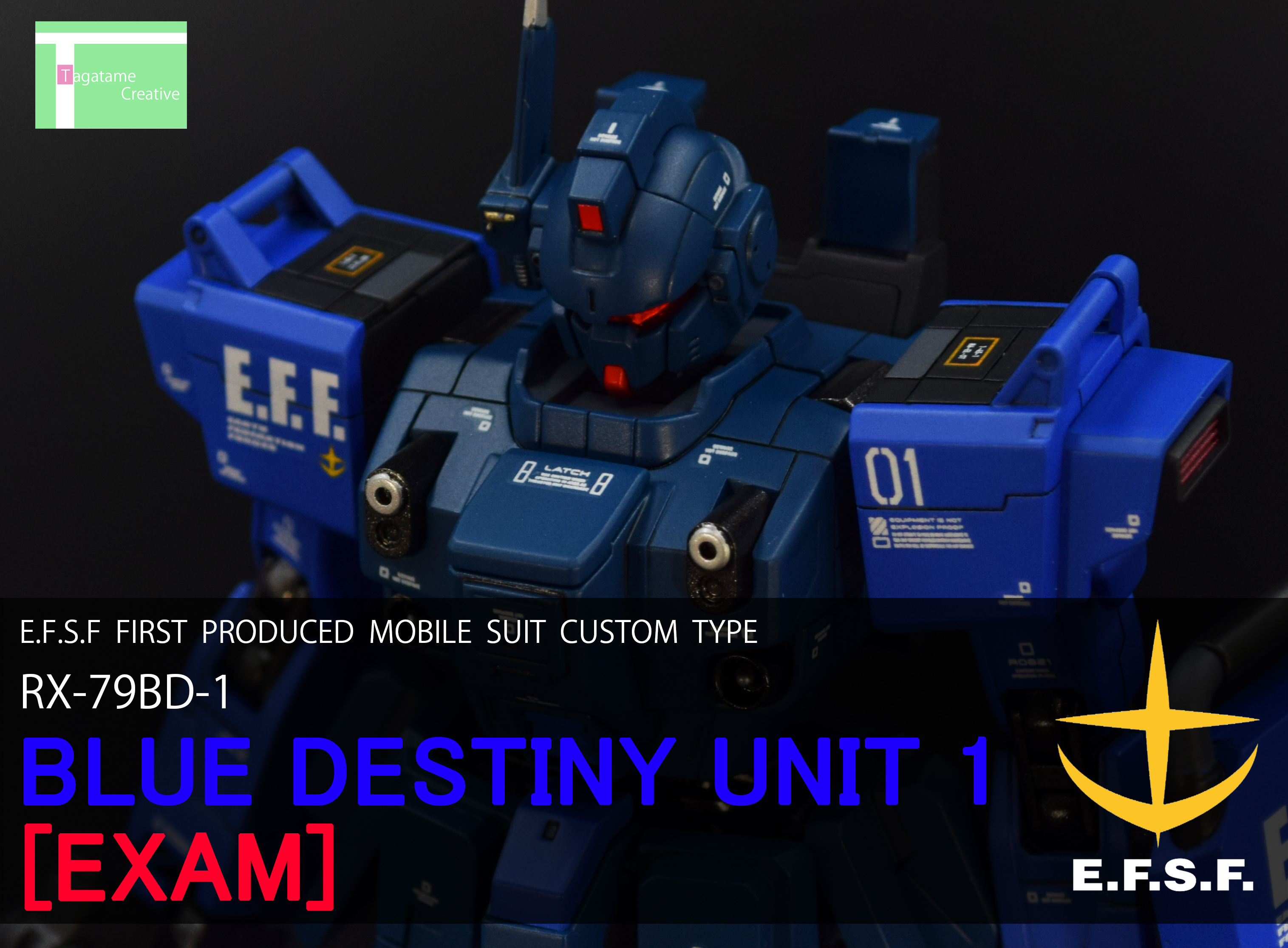 HGUCブルーディスティニー1号機[EXAM] 完成品レビュー | タガタメ