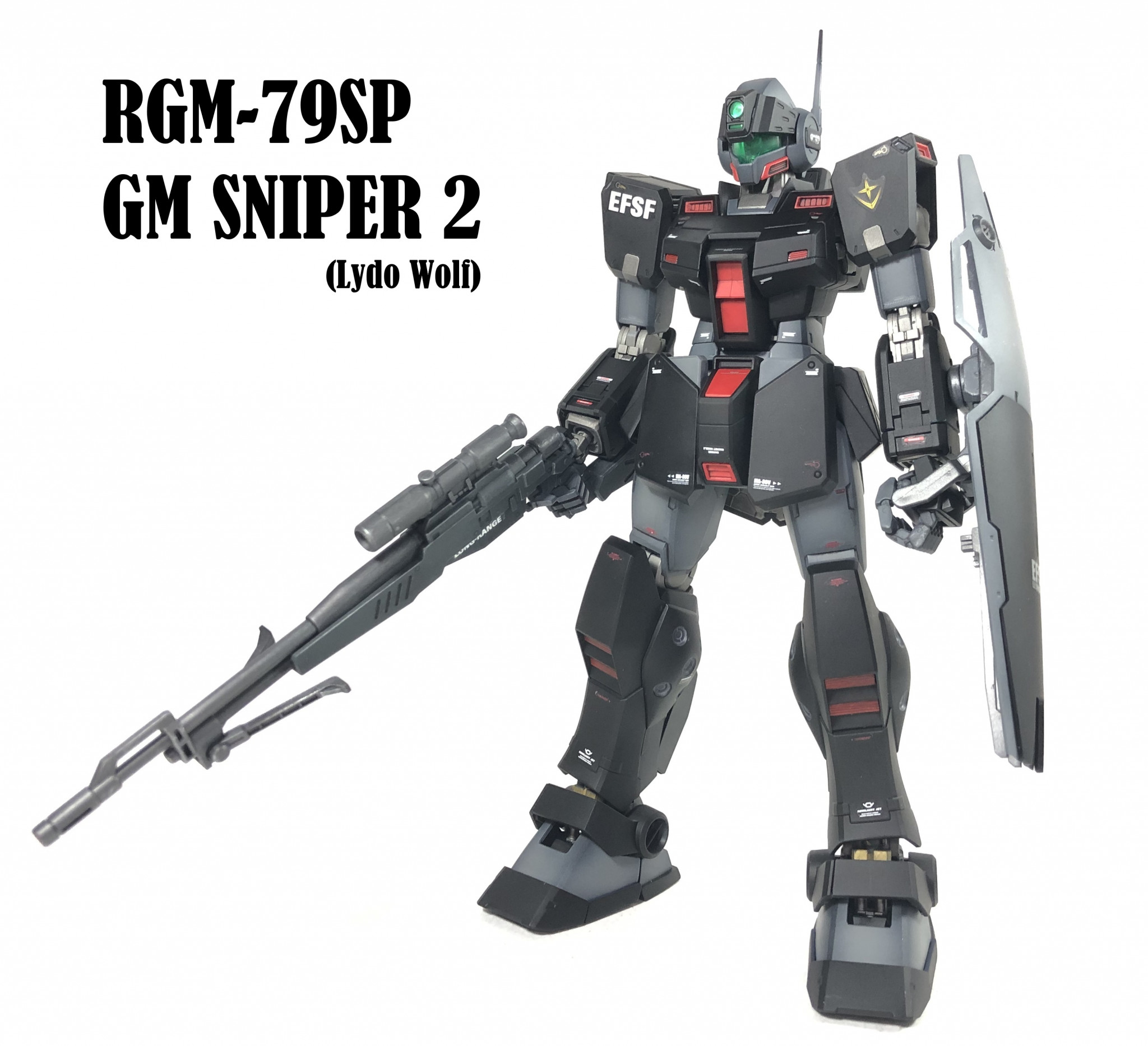 ジム スナイパー2 リド・ウォルフ機｜@HIRAMASAZANさんのガンプラ作品