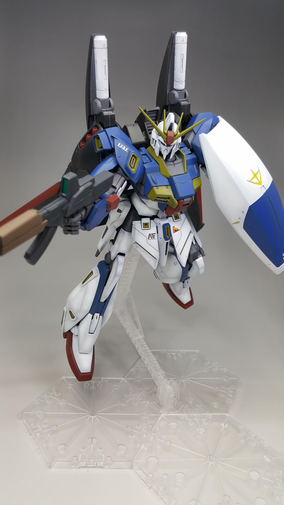 リガズィカスタム【ゼータガンダムカラー】｜敗残兵さんのガンプラ作品