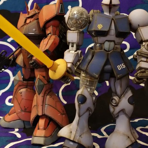 MGギャン MGシャア専用ゲルググ｜むーままのガンプラさんのガンプラ