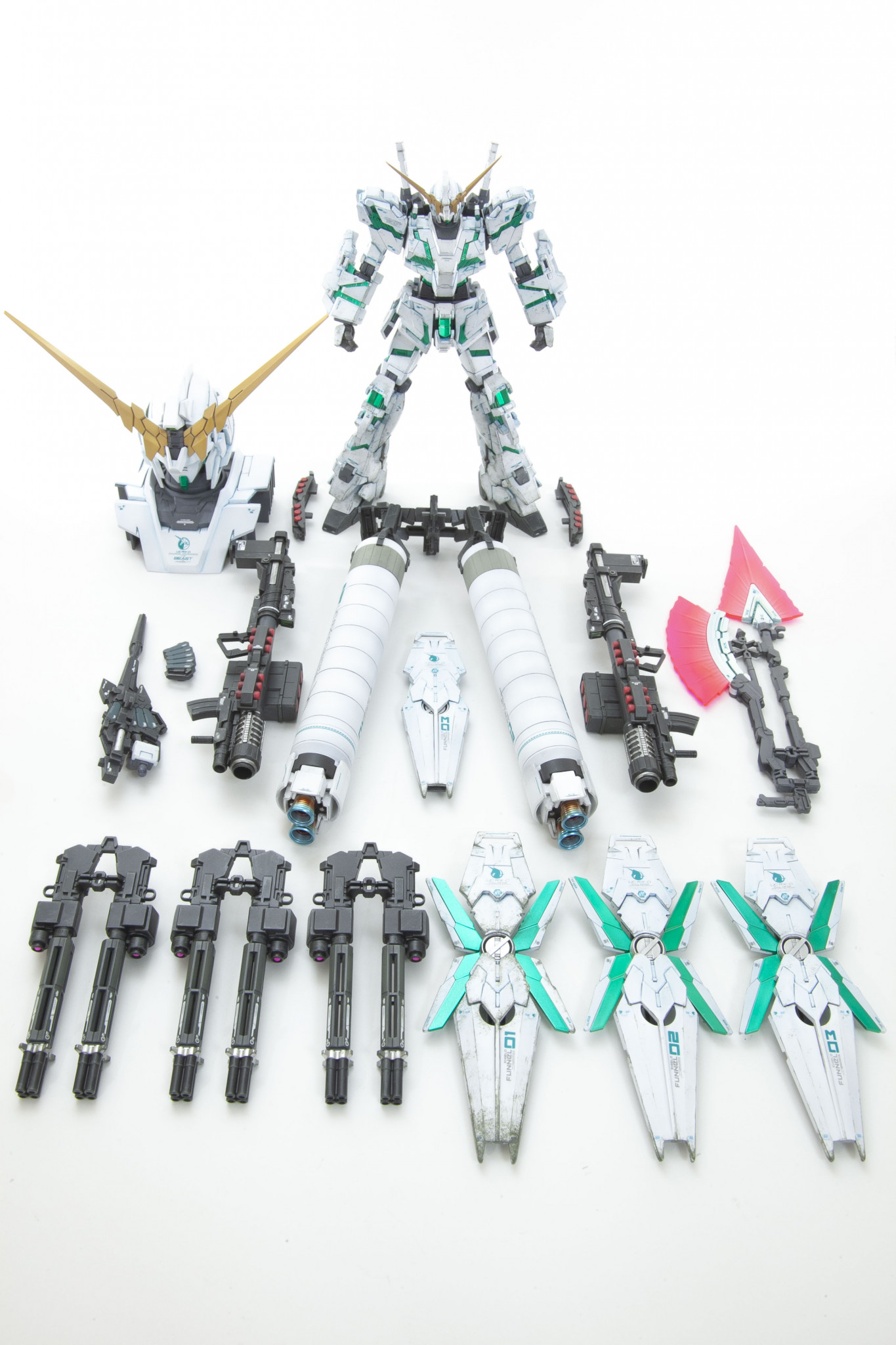 HGUC 1/144 RX-0 フルアーマー・ユニコーンガンダム｜Chack55さんの