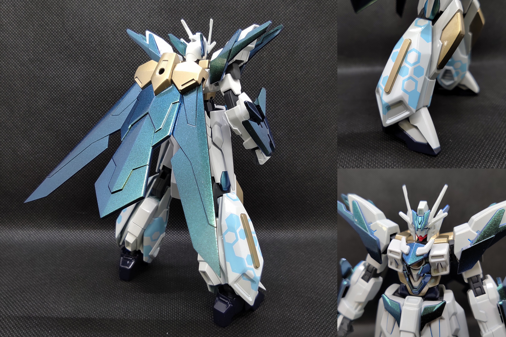 HG オリジナルミキシングビルド『レーツェルガンダム』｜KAPONIKAさん
