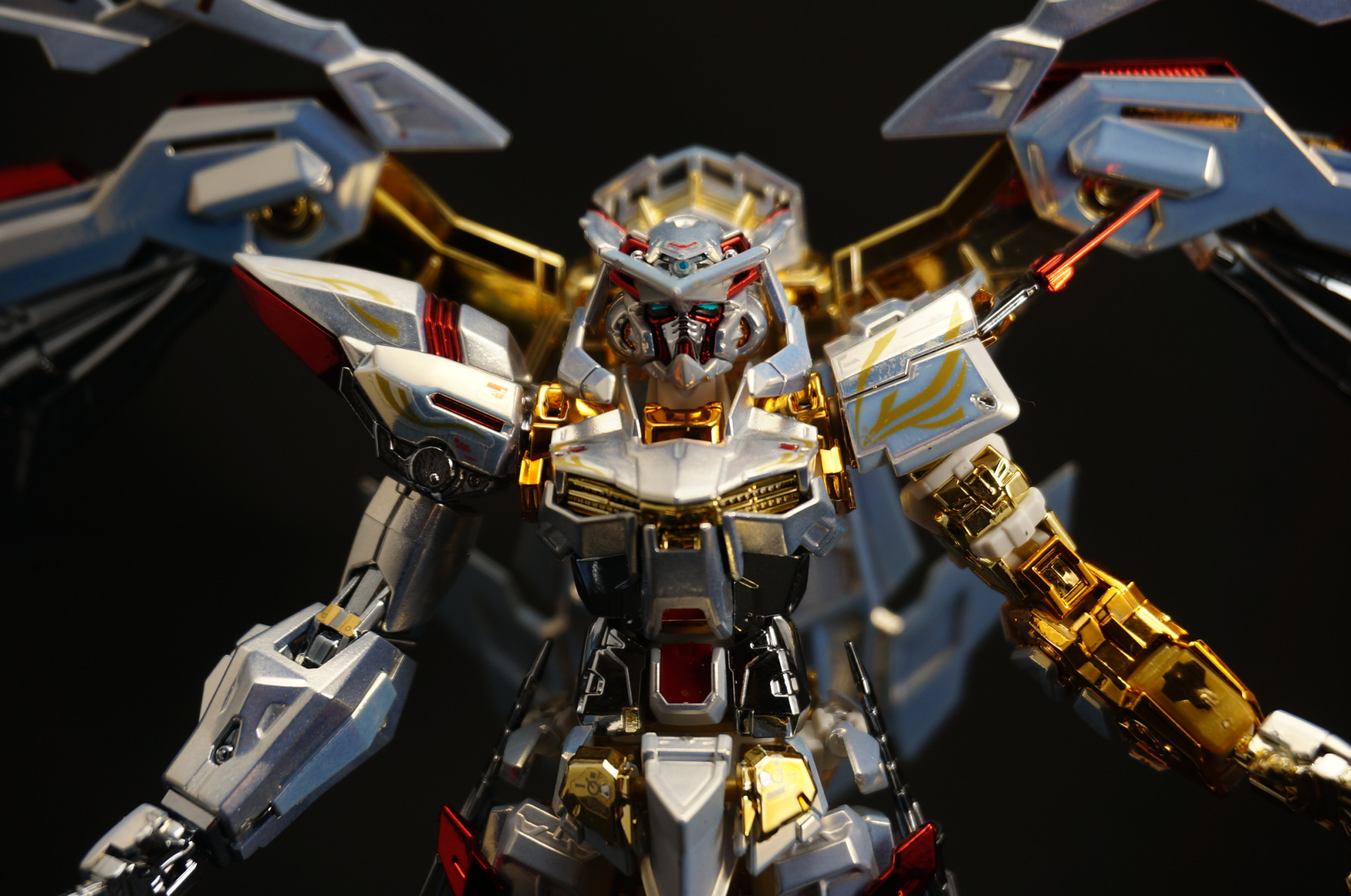 メッキ加工】RG ガンダム アストレイ ゴールドフレーム 天ミナ