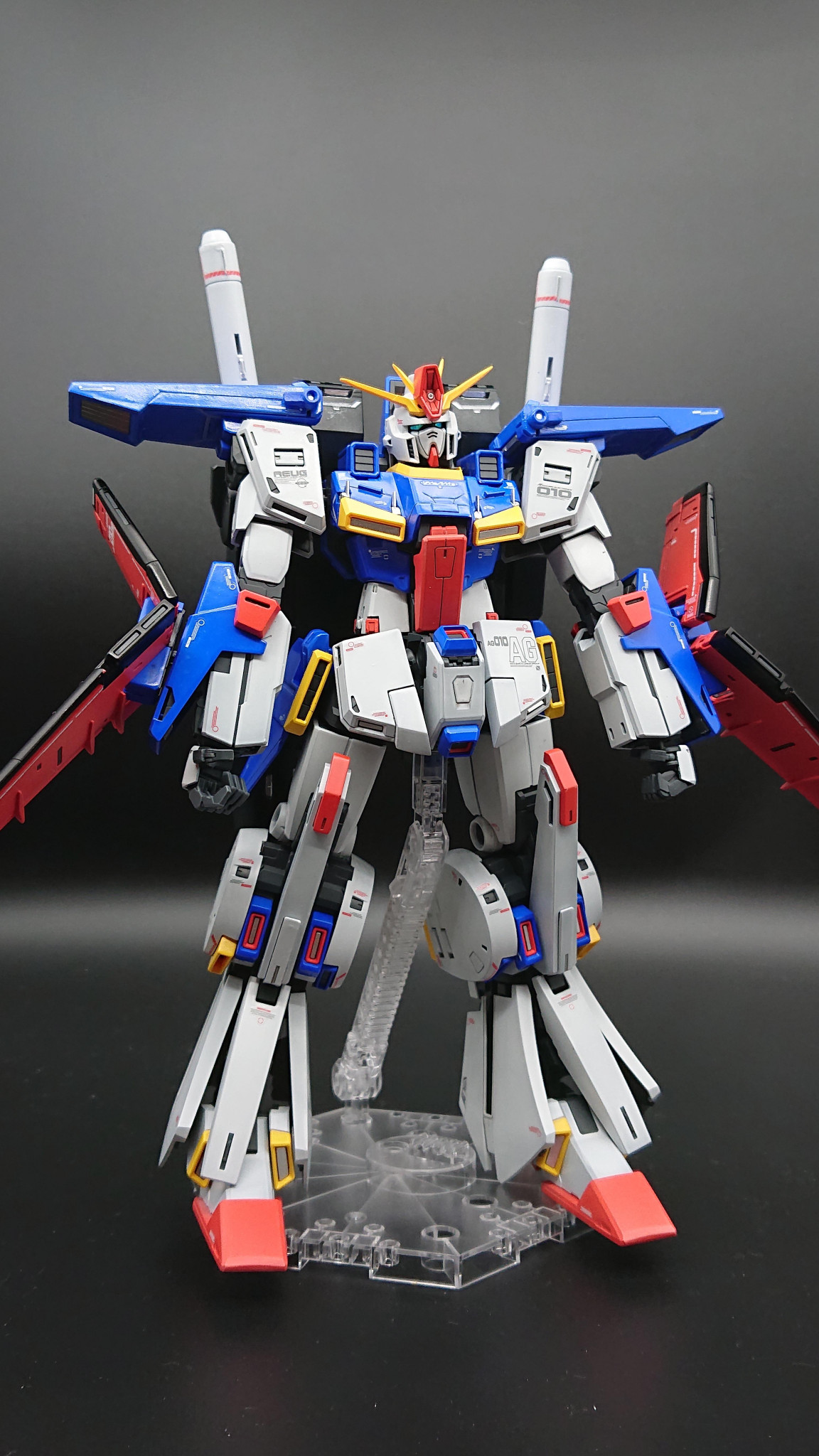 13作目 MG 1/100 ZZ ガンダム ver.ka 全塗装｜@kjyun_choroqさんの