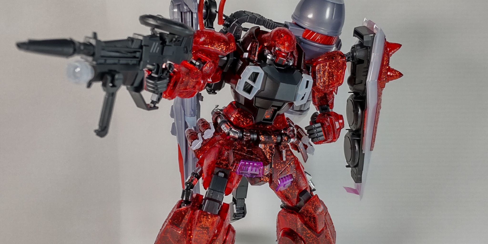 MG ガナーザクウォーリア(ルナマリア専用機) クリアカラー｜セリカ3