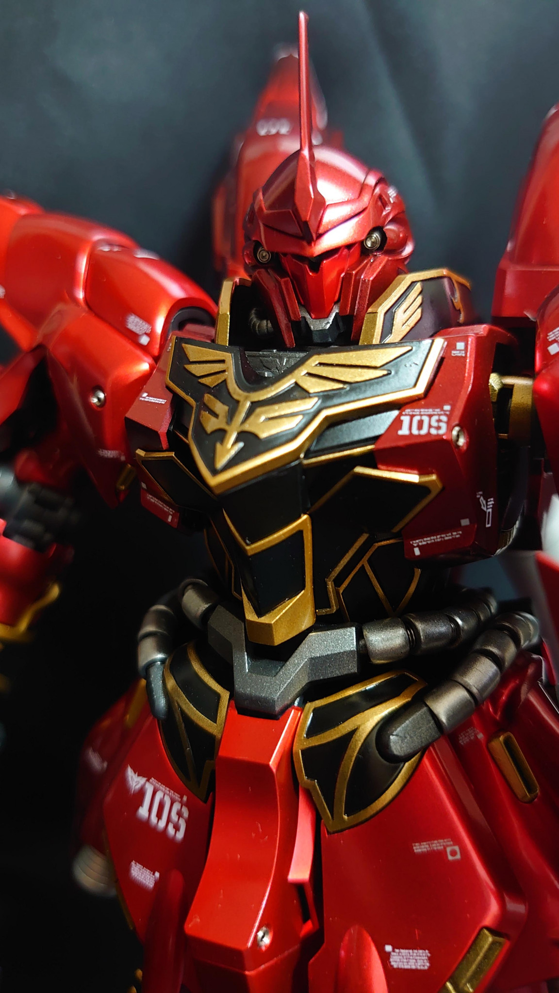 MG シナンジュ キャンディー塗装｜ぽきおさんのガンプラ作品｜GUNSTA