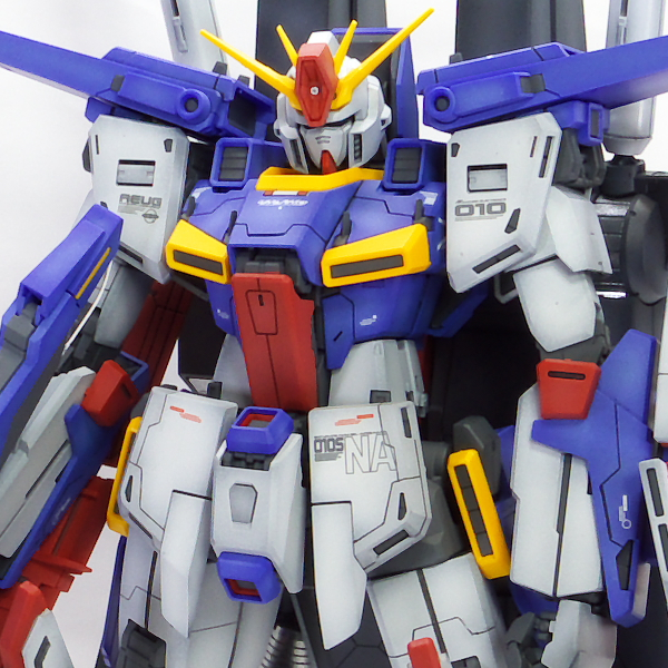 MG 強化型ZZガンダム ver.ka｜gunplacraftさんのガンプラ作品｜GUNSTA