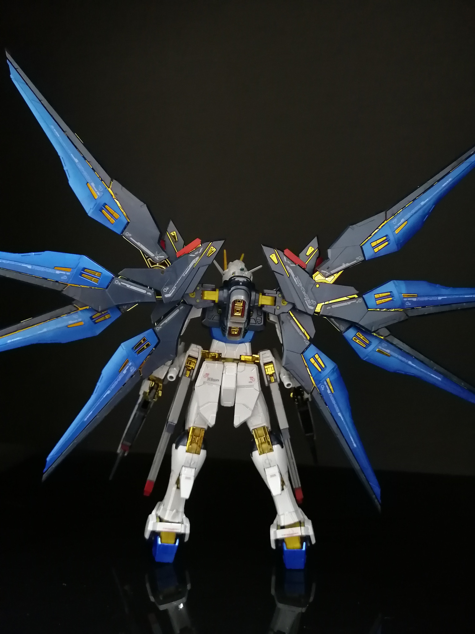 RGストライクフリーダムガンダム[チタニウムフィニッシュ]+天空の翼