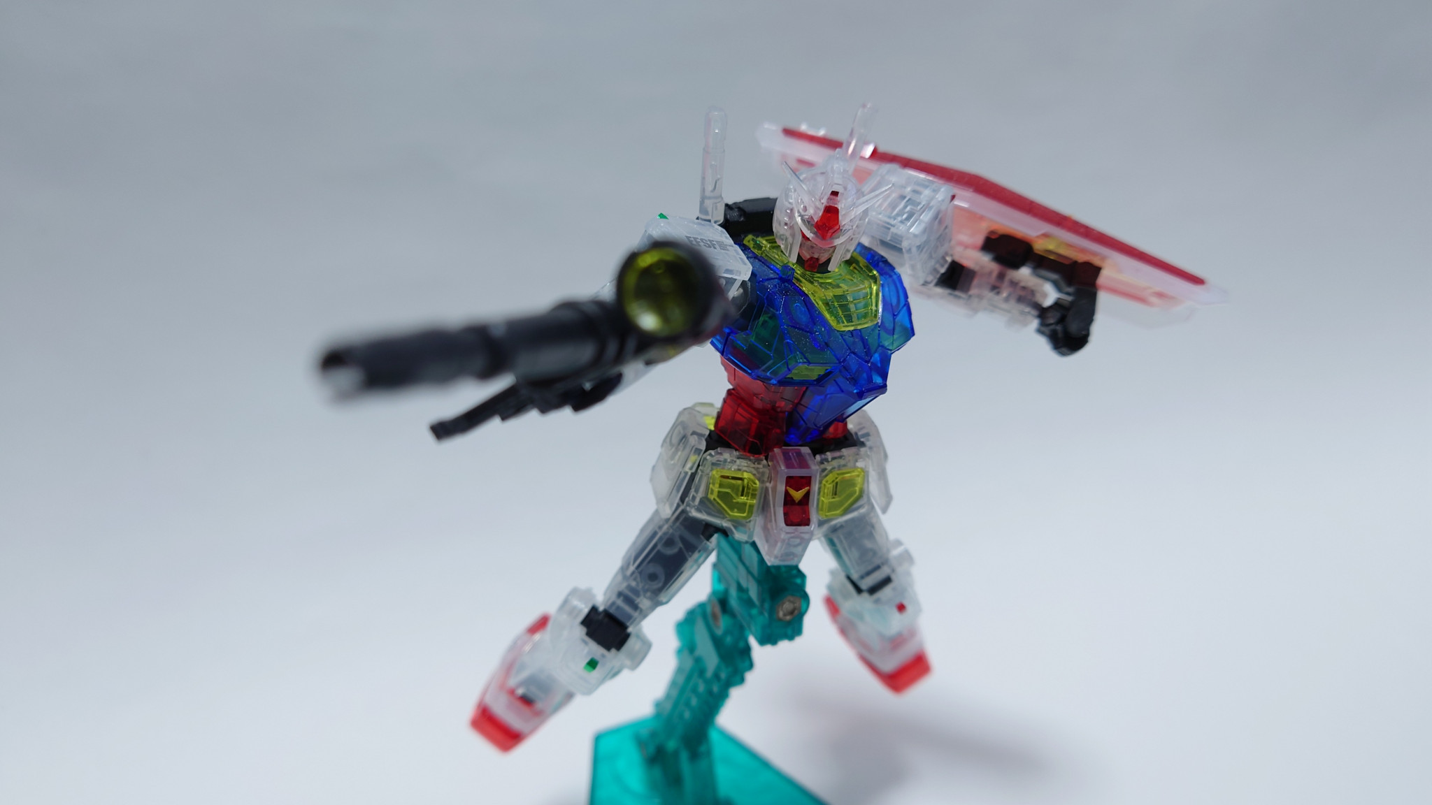 1/144 RX-78F00 ガンダム[クリアカラー]｜けんちゃんΔ＋さんのガンプラ