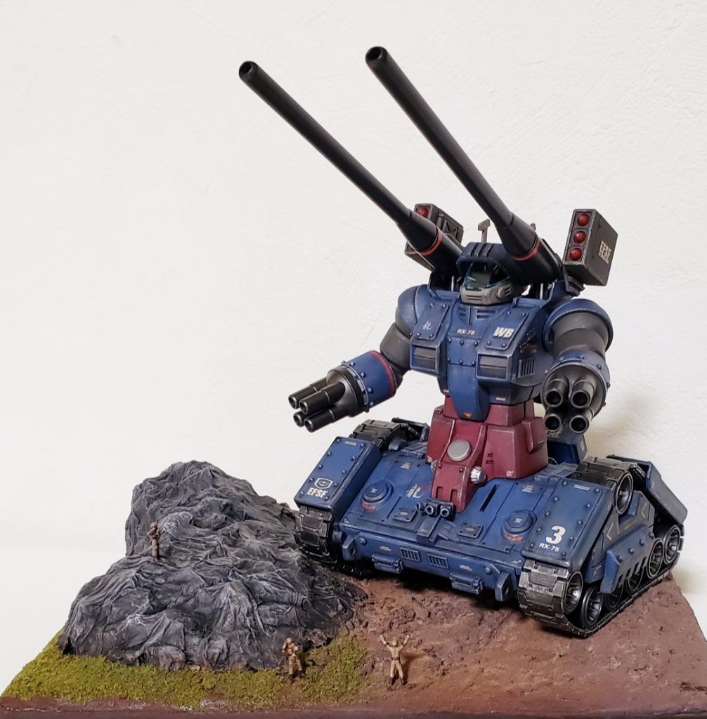 HGUC RX -75 ガンタンク｜ねこロンビアさんのガンプラ作品｜GUNSTA