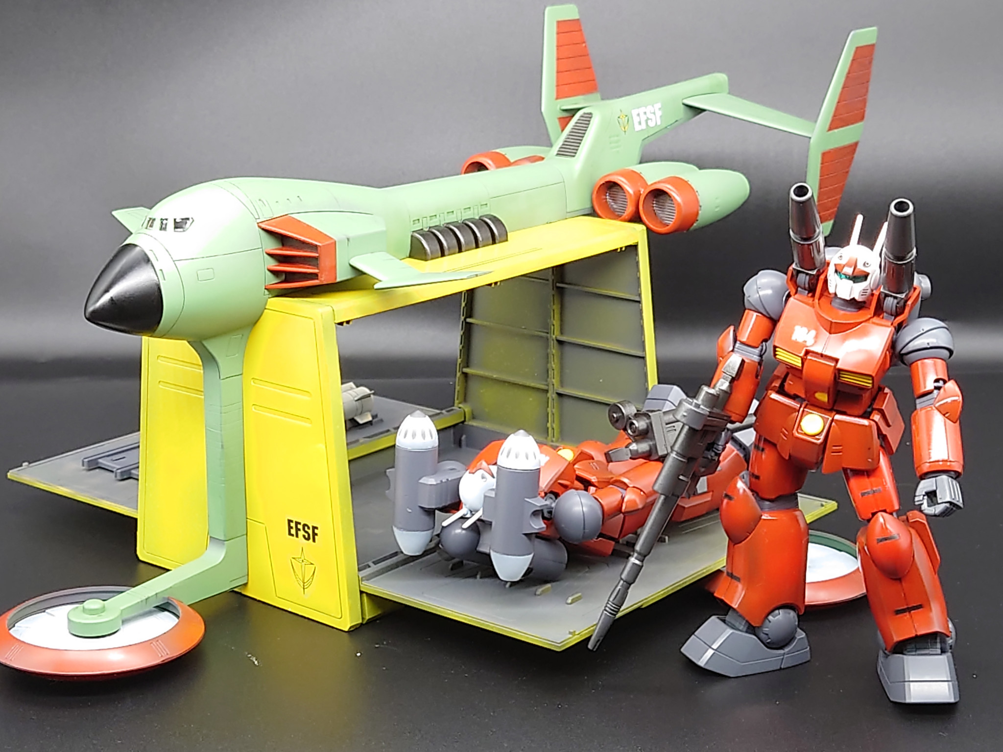 43作目！ EX Model 1/144 ガンペリー 全塗装｜@kjyun_choroqさんの