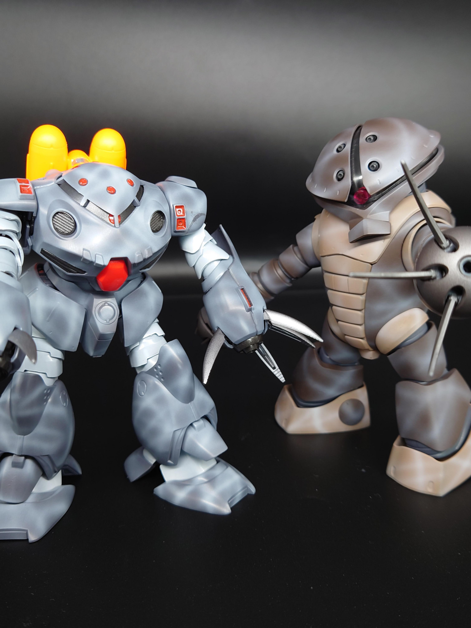 51作目 HGUC 1/144 MSM-04 アッガイ 水中迷彩｜@kjyun_choroqさんの