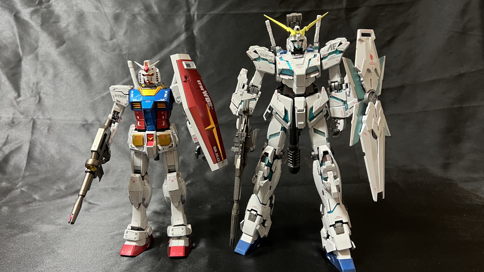 ユニコーンガンダムチタニウムフィニッシュ｜R.factoryさんのガンプラ