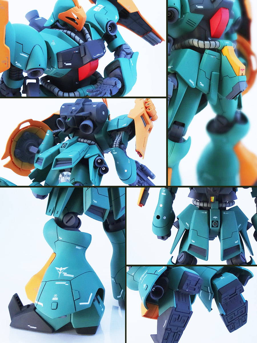 HGUC 1/144 ヤクト・ドーガ（ギュネイ・ガス専用機）改修・全塗装