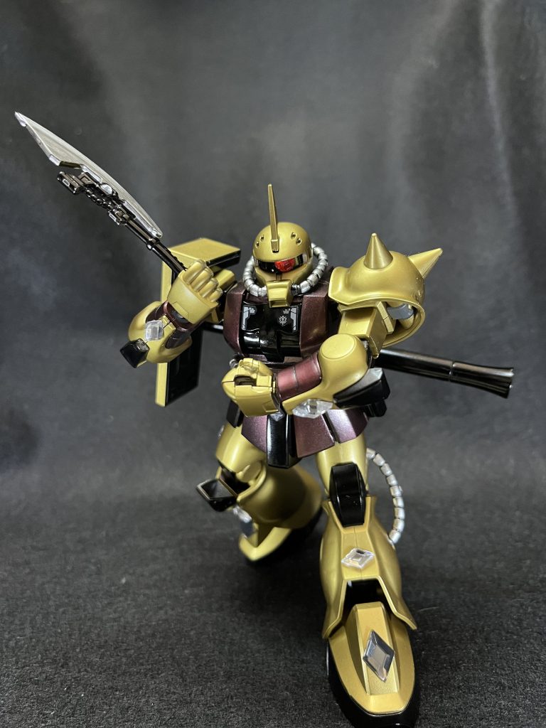 ザクII FS型 （ガルマ専用機）ゴールド仕様｜ヴァルゴさんのガンプラ