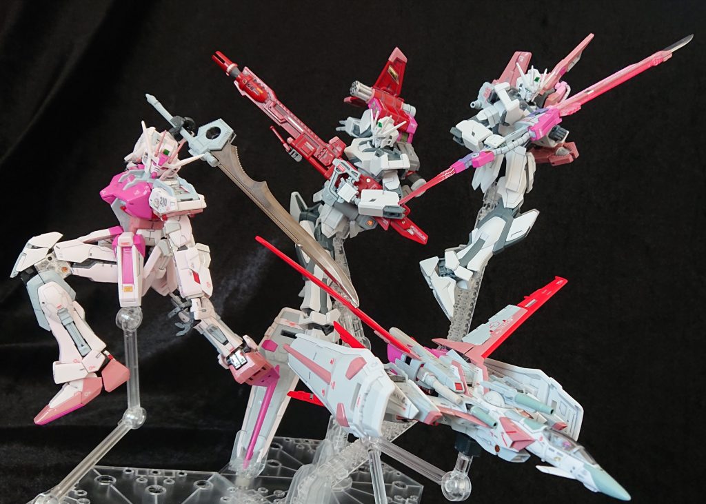 RG ストライクルージュ／スカイグラスパー｜シュリンプさんのガンプラ