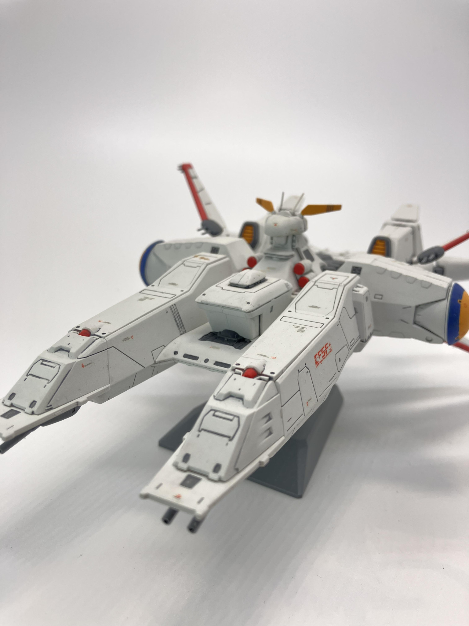 EXモデル 1/1700 モビルシップ アルビオン 全塗装｜ASURさんの