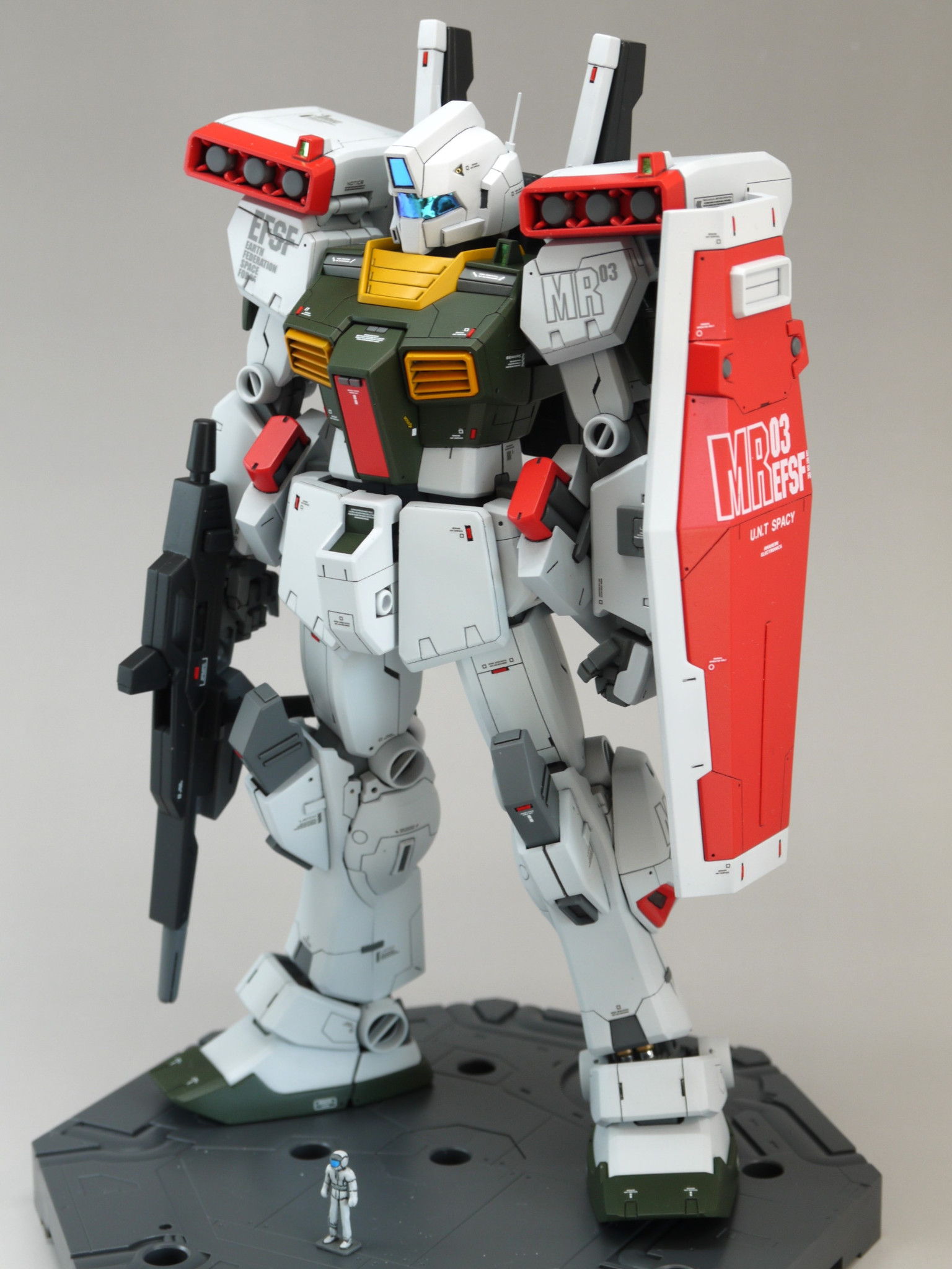 MG ジムⅢ（ジム改ベース）｜yasutatsuさんのガンプラ作品｜GUNSTA