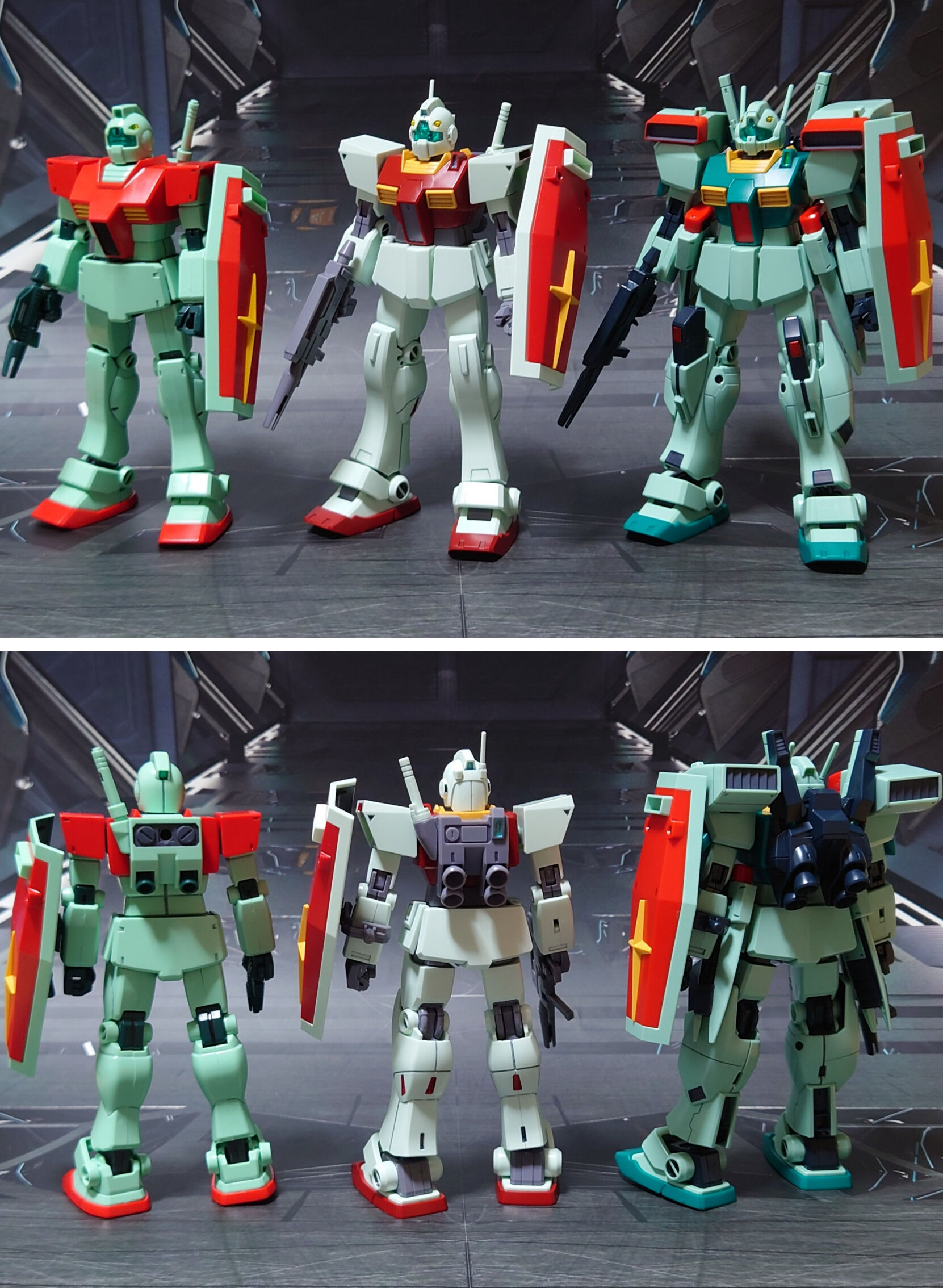 HGUC 1/144 ガンダムベース限定 ジム/ジムII/ジムIII セット｜黒井 響