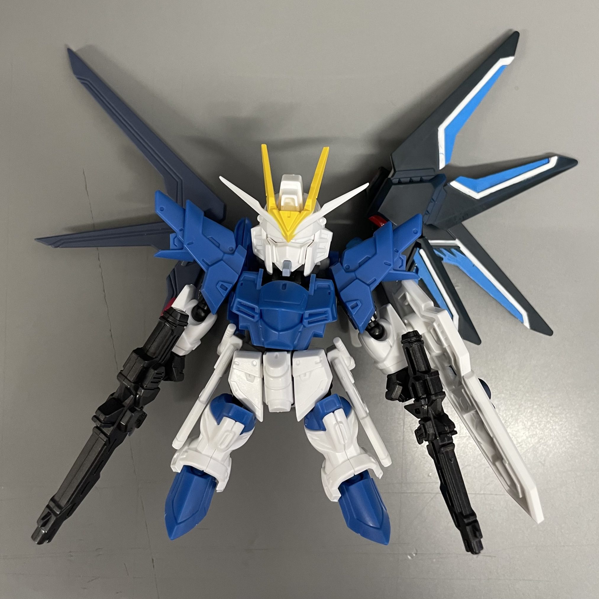 ライジングフリーダム 比較してみました｜higenekoさんのガンプラ作品