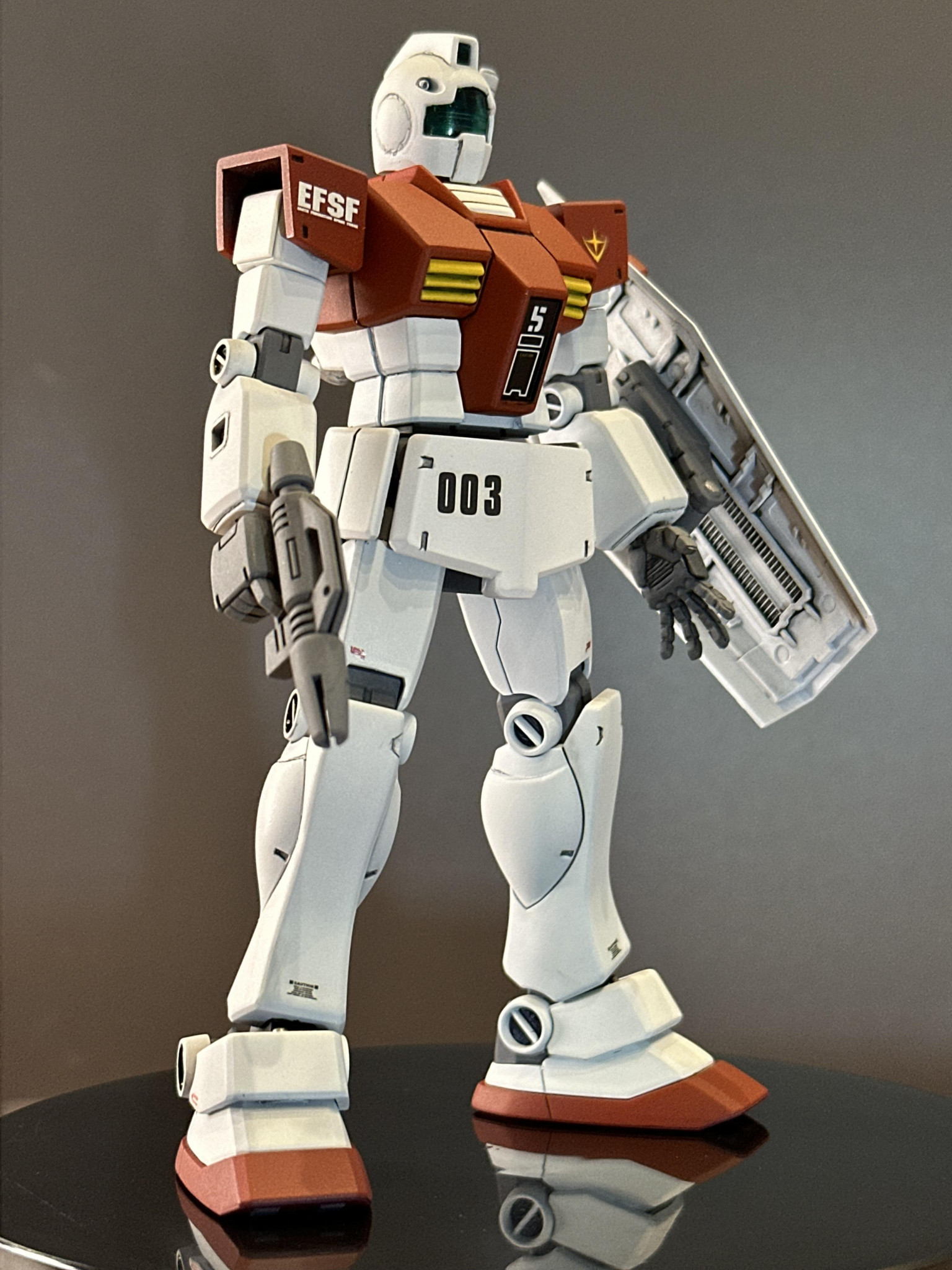 エコプラ】HGUC RGM-79 ジム【全塗装】｜O846さんのガンプラ作品