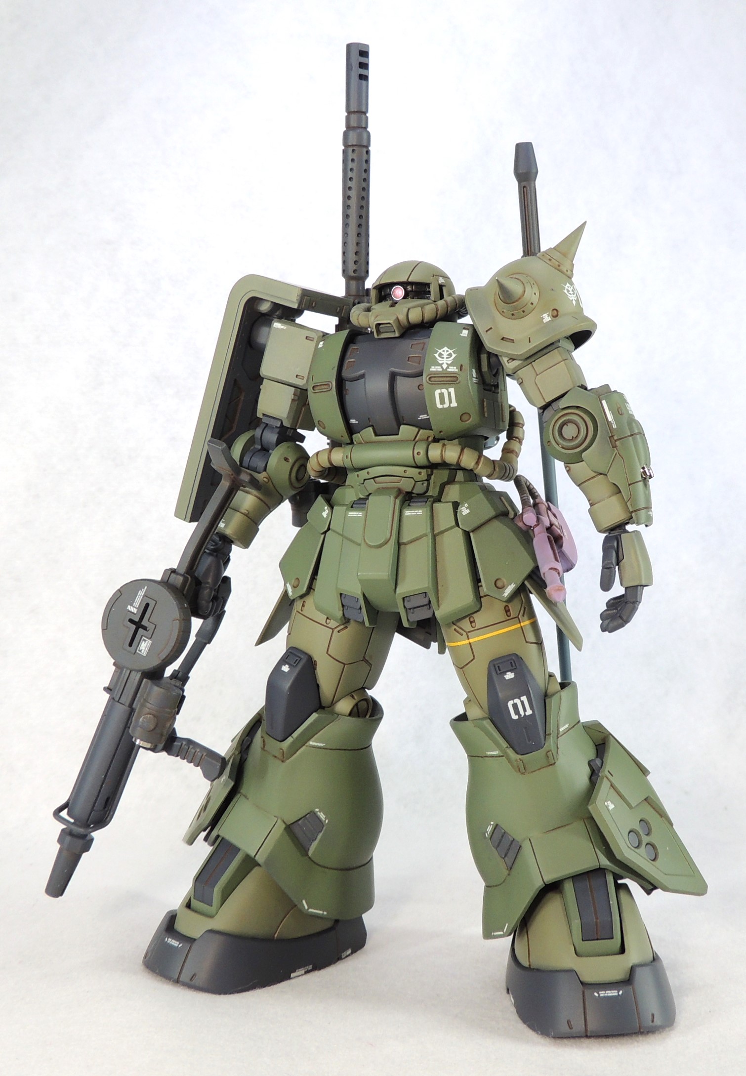 1/144量産型地上用高機動型ザク（制式配備ver.）｜あやぽんさんの