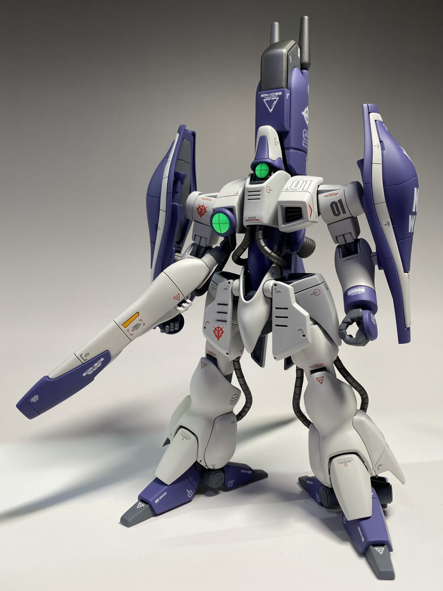 HGUC ガザC ハマーン専用機｜万二郎さんのガンプラ作品｜GUNSTA