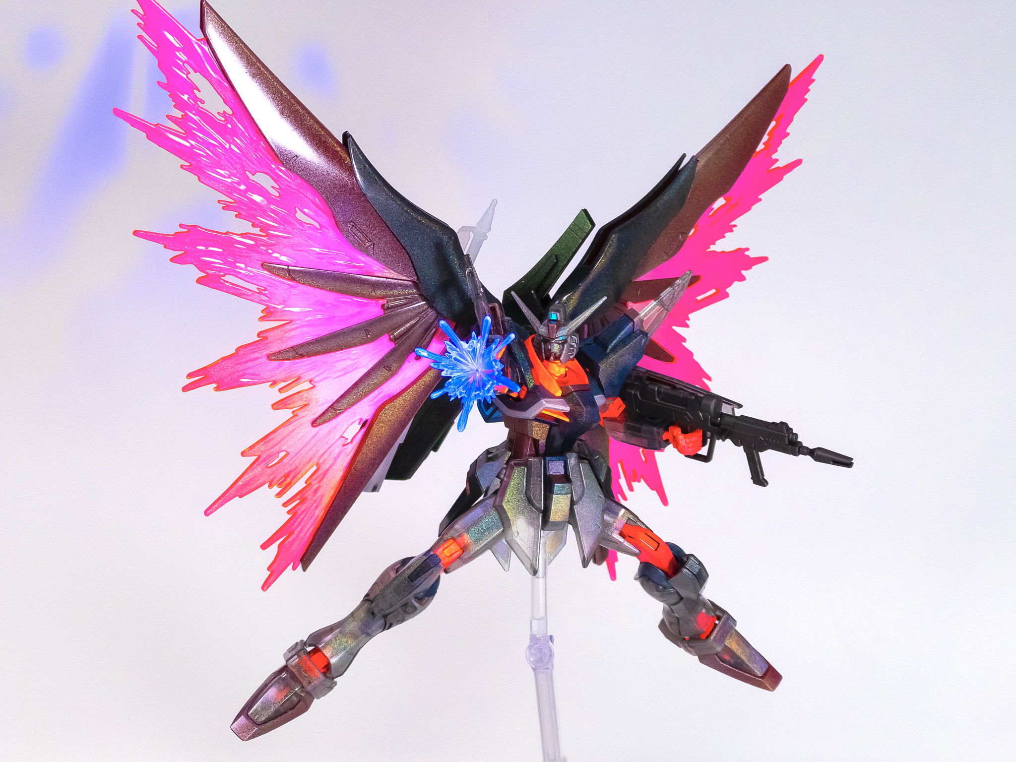 デスティニーガンダムSPECⅡ クリアカラー分身ver.｜T-selfさんの