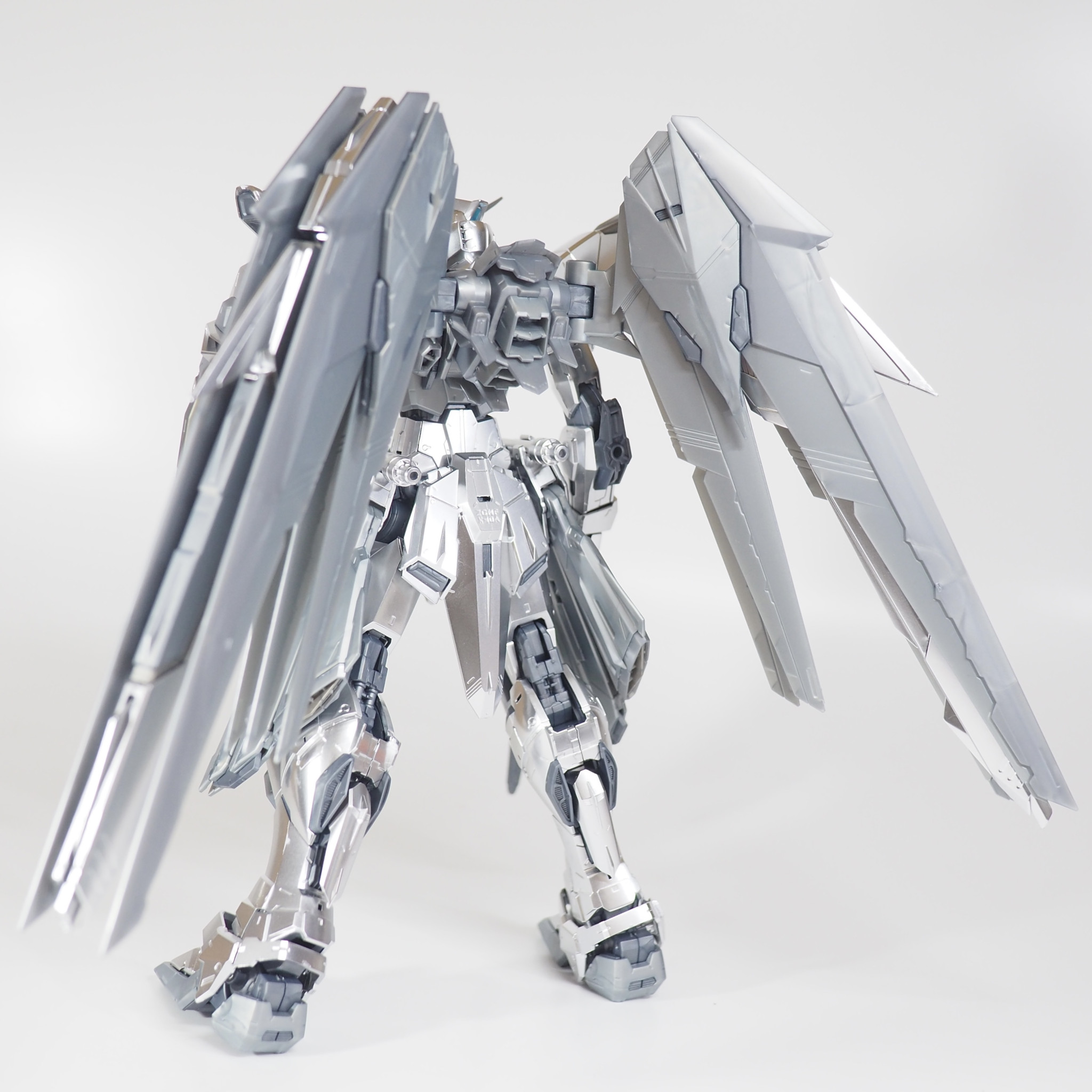MGフリーダムver2.0 シルバーコーティング｜YOKO-SANさんのガンプラ