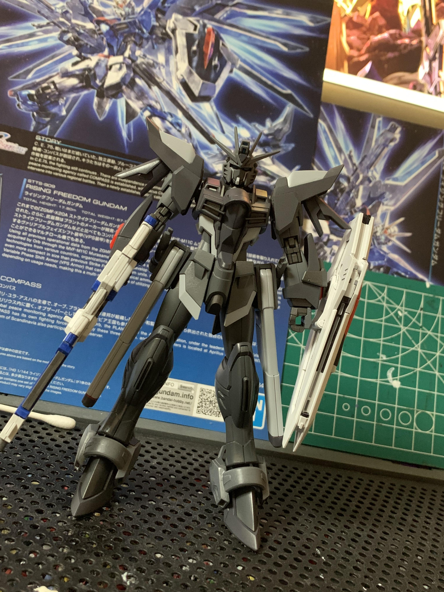 ライジングフリーダムディアクティブモード｜@curosboさんのガンプラ