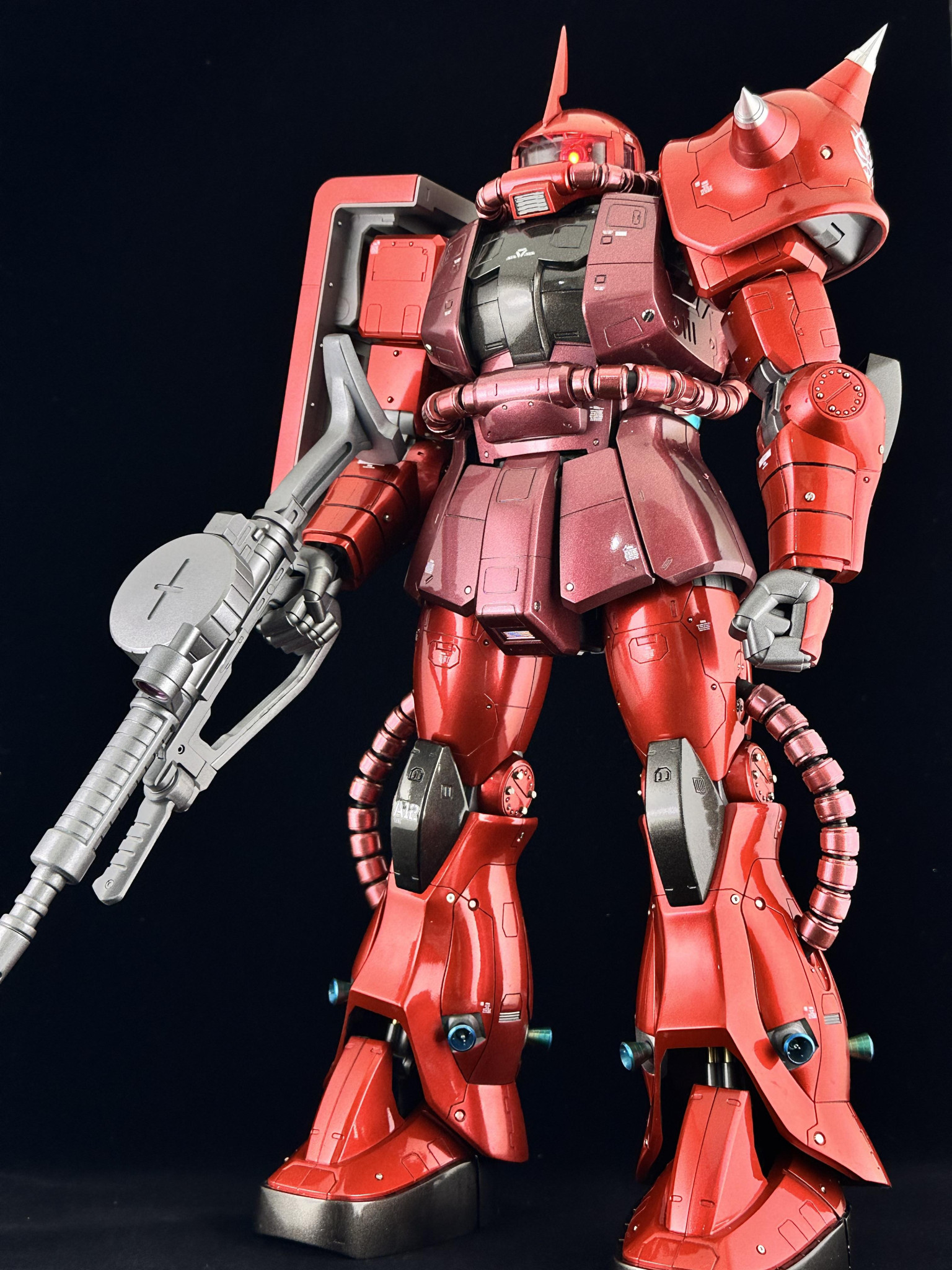 1/48メガサイズモデル シャア専用ザク｜われさんのガンプラ作品