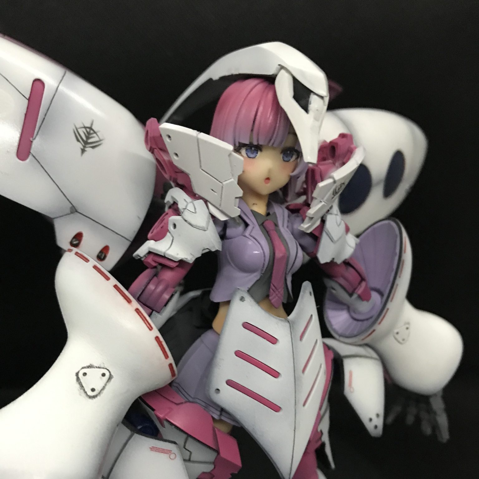 MS少女キュベレイ｜lunabloodさんのガンプラ作品｜GUNSTA（ガンスタ）