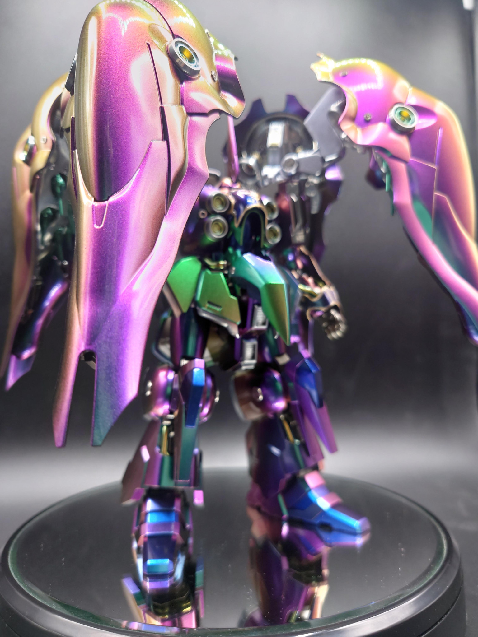 HGクシャトリヤ偏光仕上げ｜なっくさんのガンプラ作品｜GUNSTA（ガンスタ）