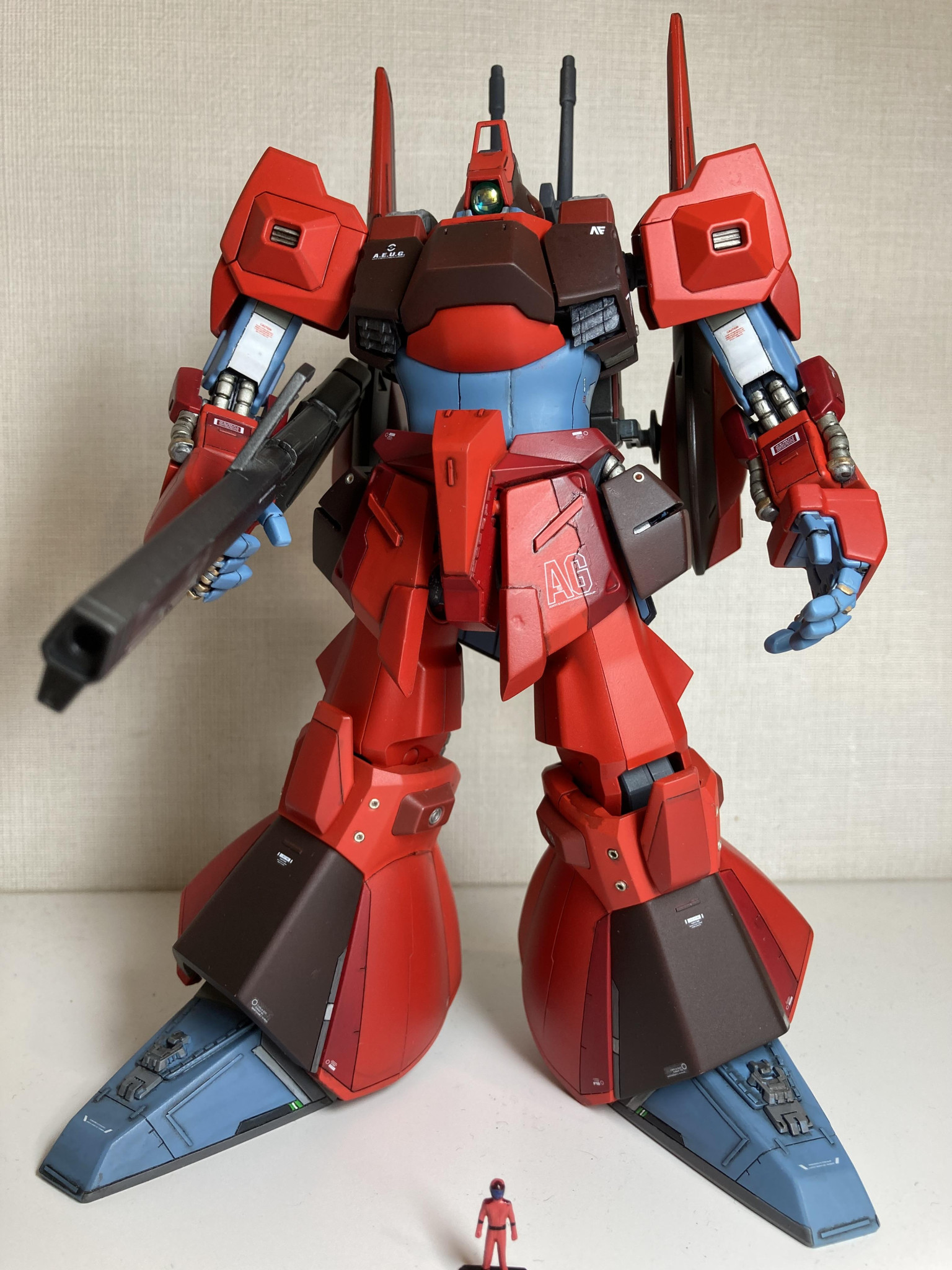 MGリック・ディアス クワトロ機｜@tsumass2さんのガンプラ作品｜GUNSTA