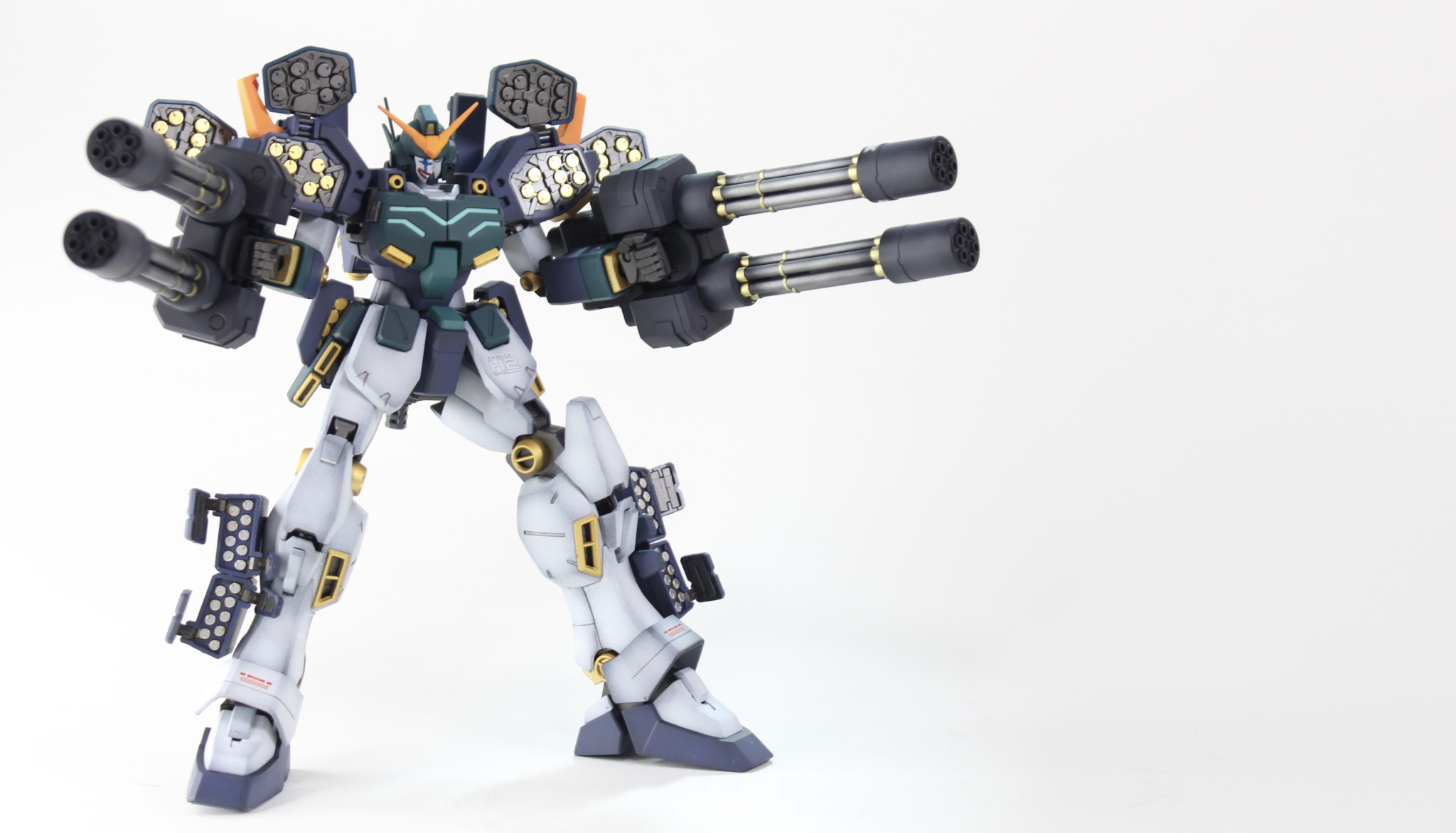 MG XXXG-01H2 ガンダムヘビーアームズ改｜Slbbfigureさんのガンプラ