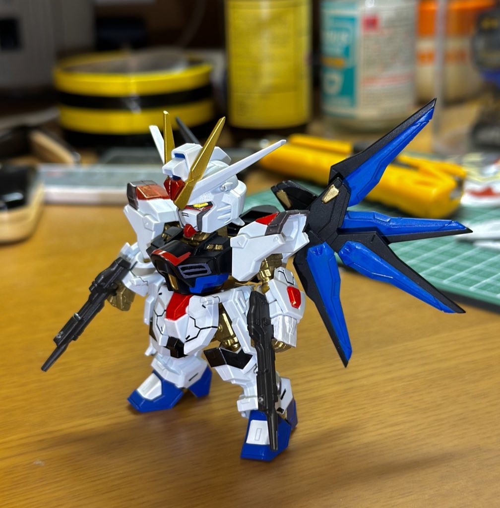 Mobility Joint ストライクフリーダム弐式+マイティーストライク