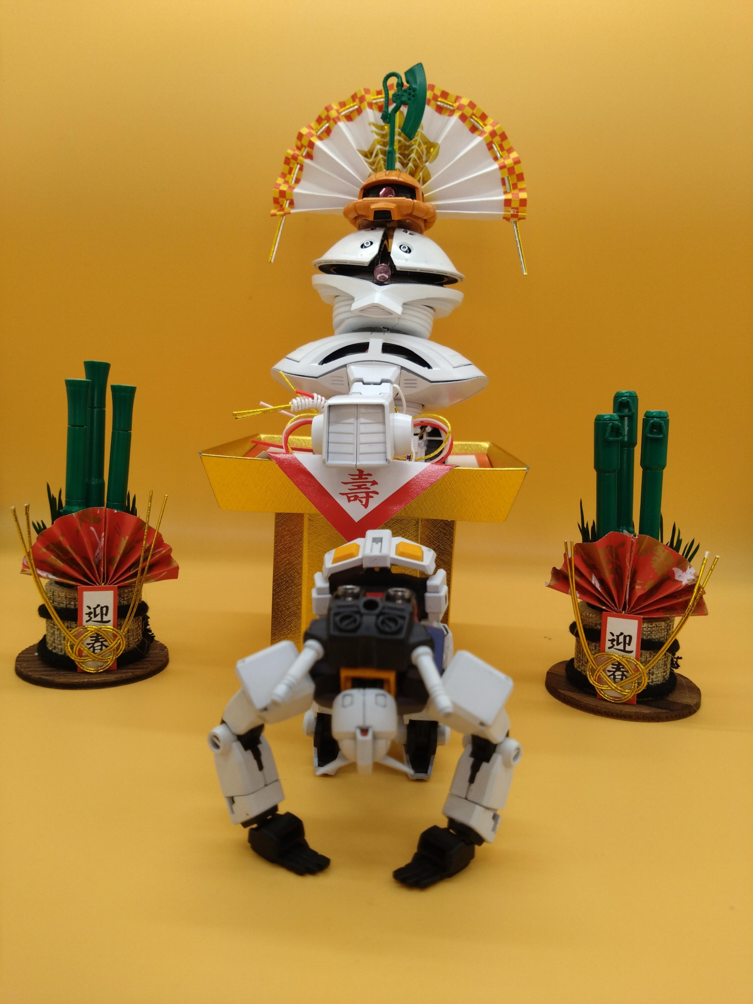 あけましておめでとうございます｜コベントスさんのガンプラ作品