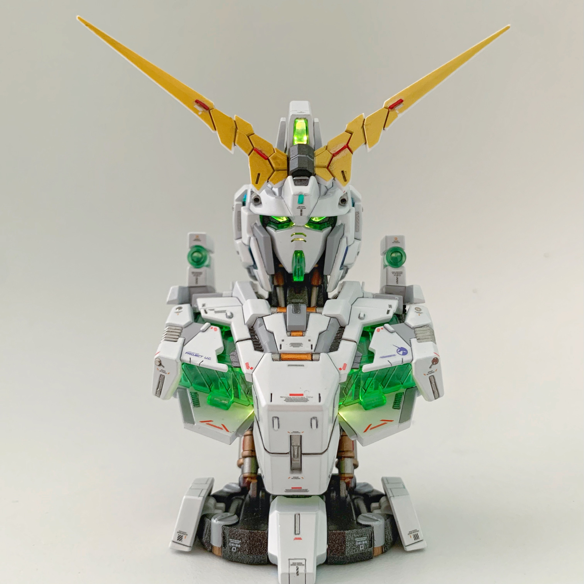 食玩匠機 MSメカニカルバストDX _ RX-0 ユニコーンガンダム［最終決戦