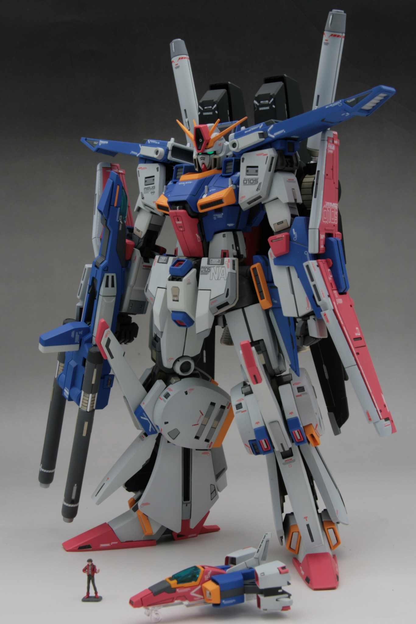 MG 強化型ZZ GUNDAM ver.Ka｜104さんのガンプラ作品｜GUNSTA（ガンスタ）
