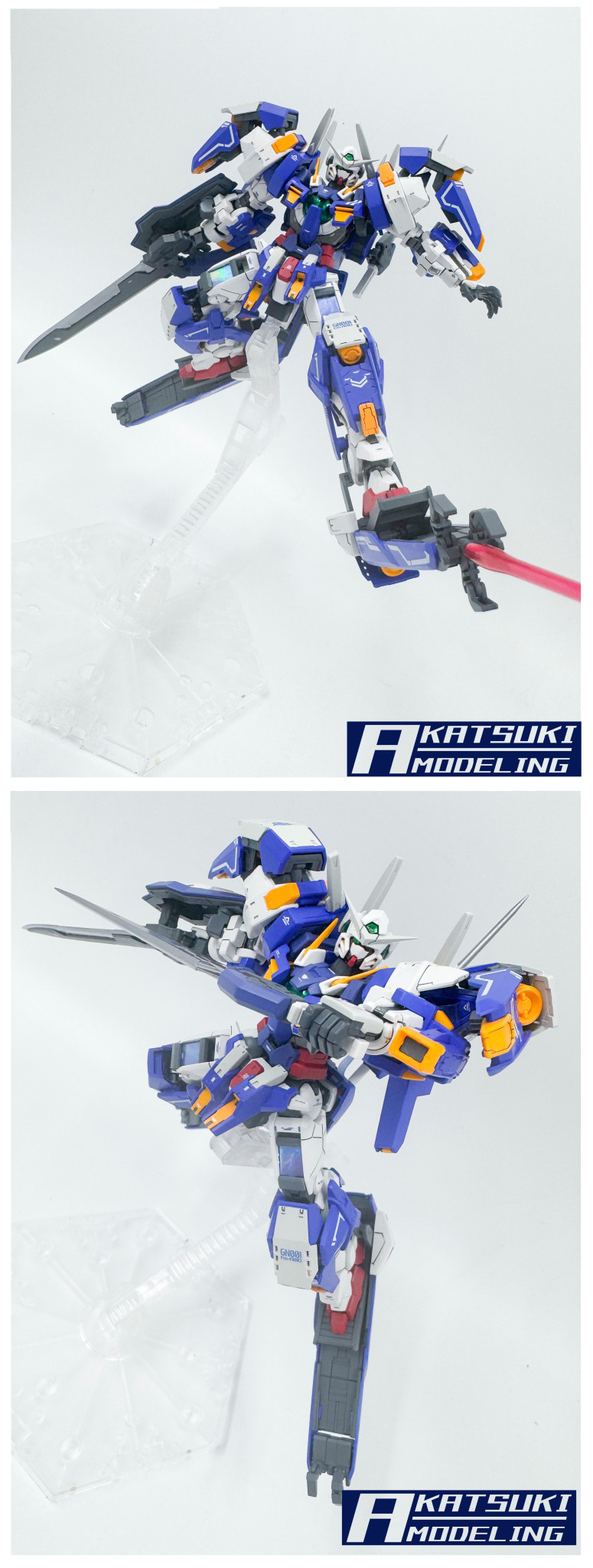 RG 1/144 GN-001/hs-A01D ガンダムアヴァランチエクシアダッシュ