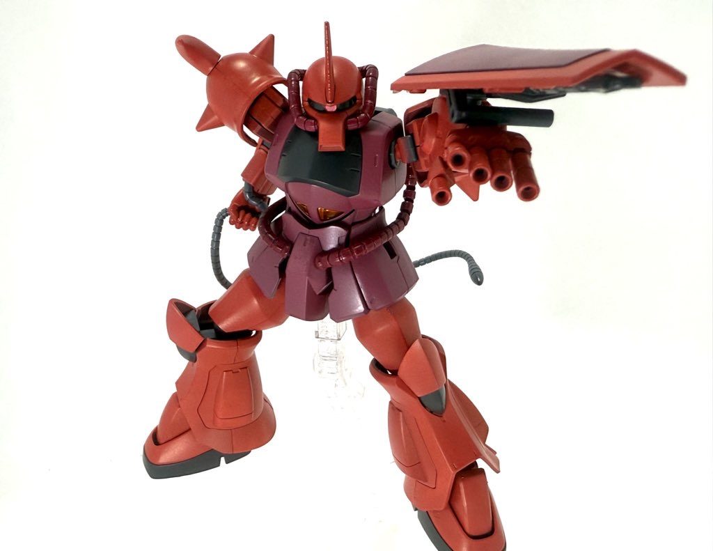 シャア専用グフ(GQ)｜Fパイナポーさんのガンプラ作品｜GUNSTA（ガンスタ）