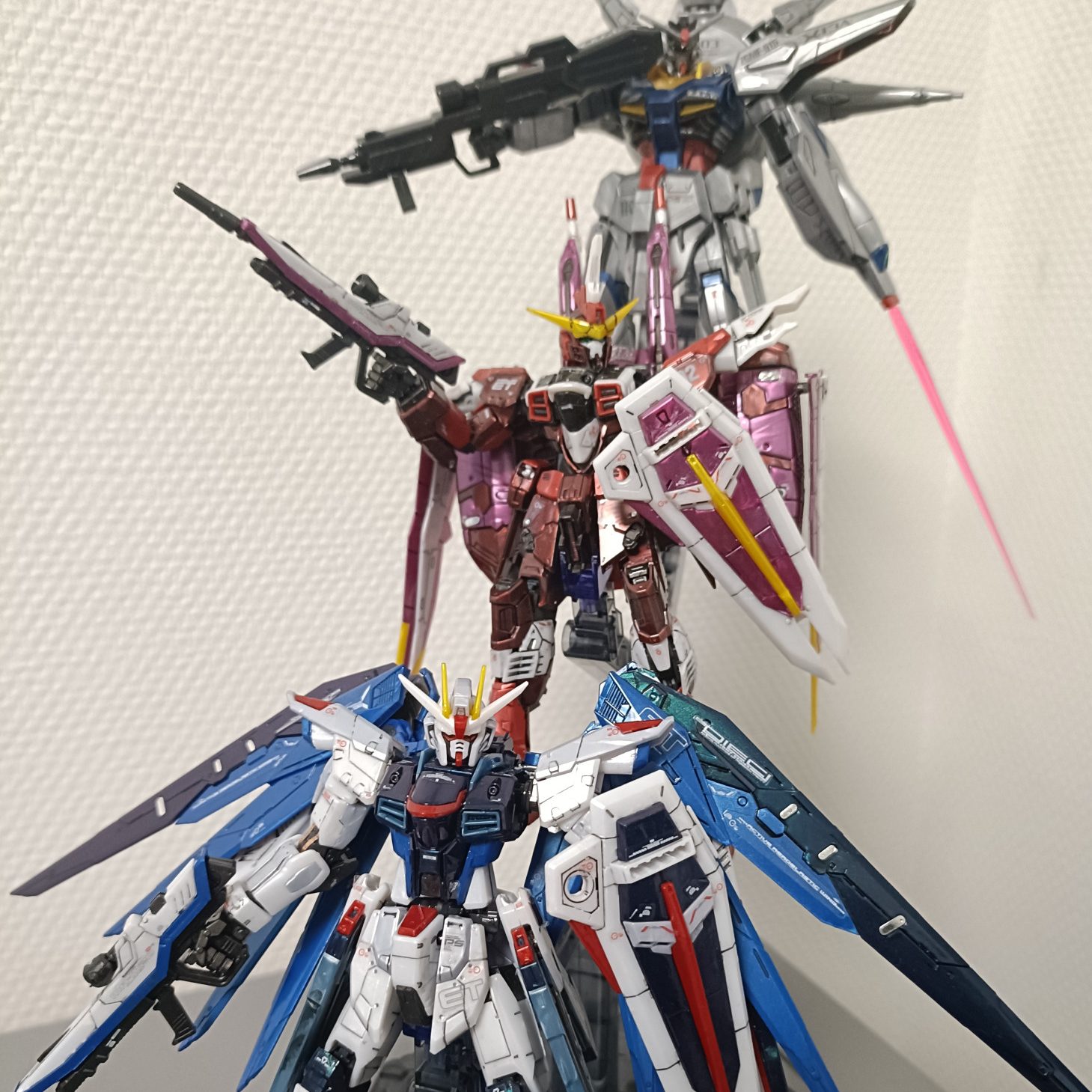 機動戦士ガンダムSeed 20周年 メタリック成形セット｜ゆうさんさんの