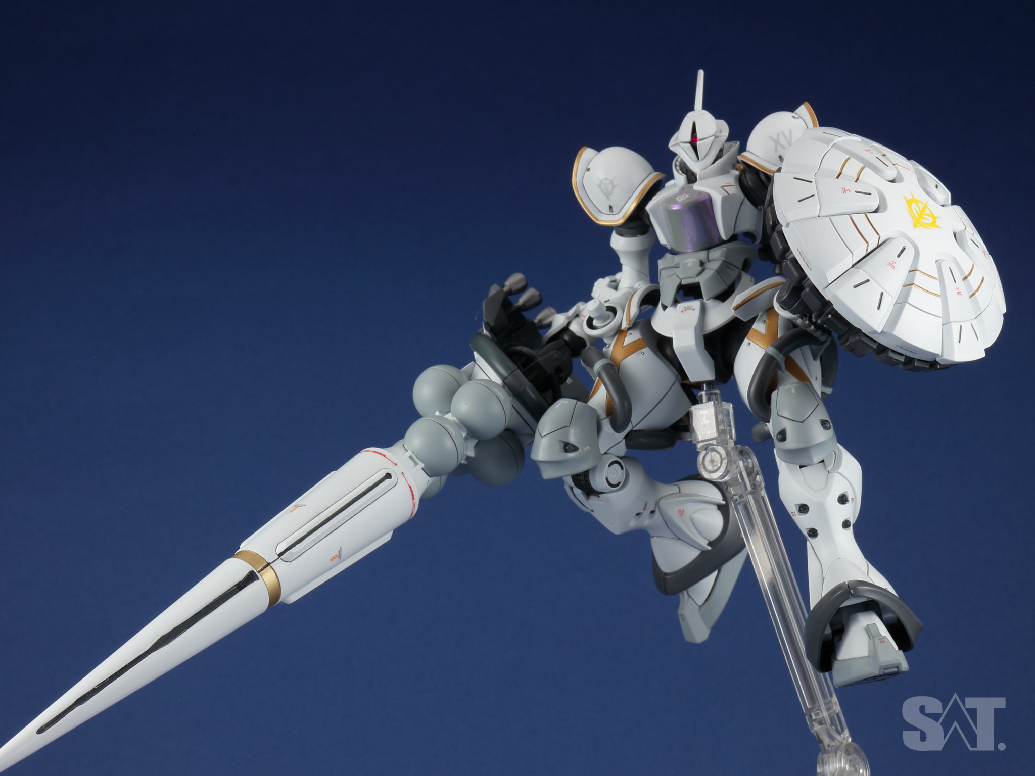 HG 1/144 エグザベ専用ギャン(ハクジ装備)/XAVIER'S GYAN HAKUJI-PACKS