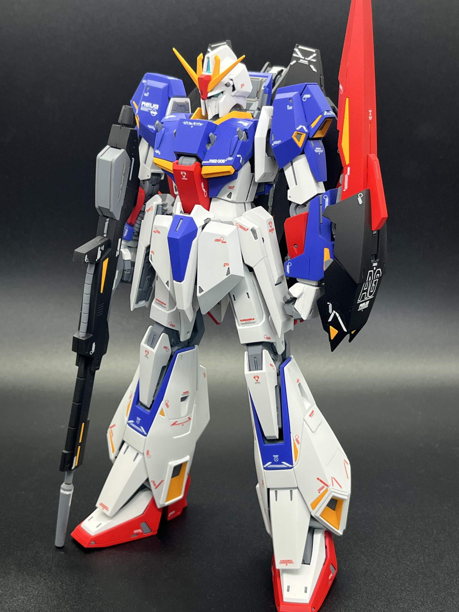 MG Zガンダムver.ka 全塗装プチ改修。｜ヤマダナさんのガンプラ作品