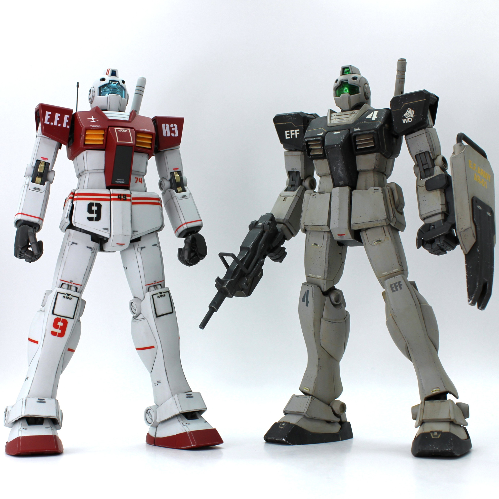 MG ジム Ver.2.0 リアルタイプ風｜4039さんのガンプラ作品｜GUNSTA